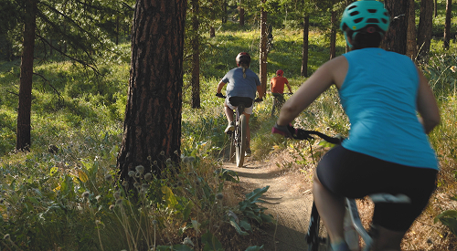Biking in the Wenatchee Wilderness