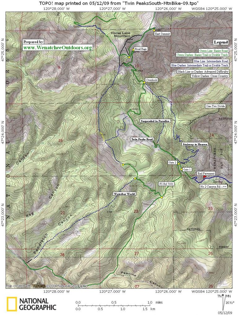 stairway to heaven hike map