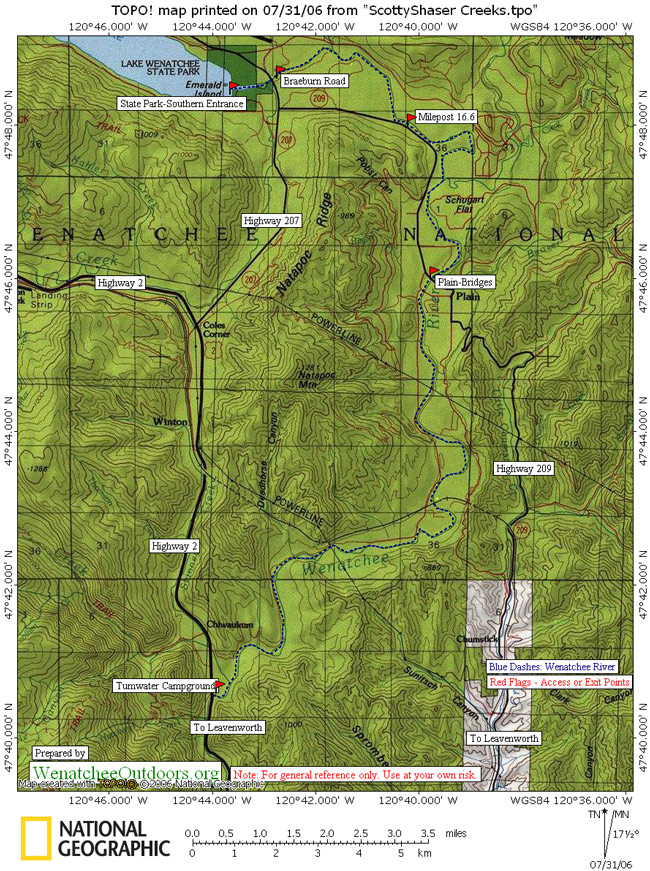 Wenatchee River Tubing Map Wenatchee River-Upper | Wenatchee Outdoors