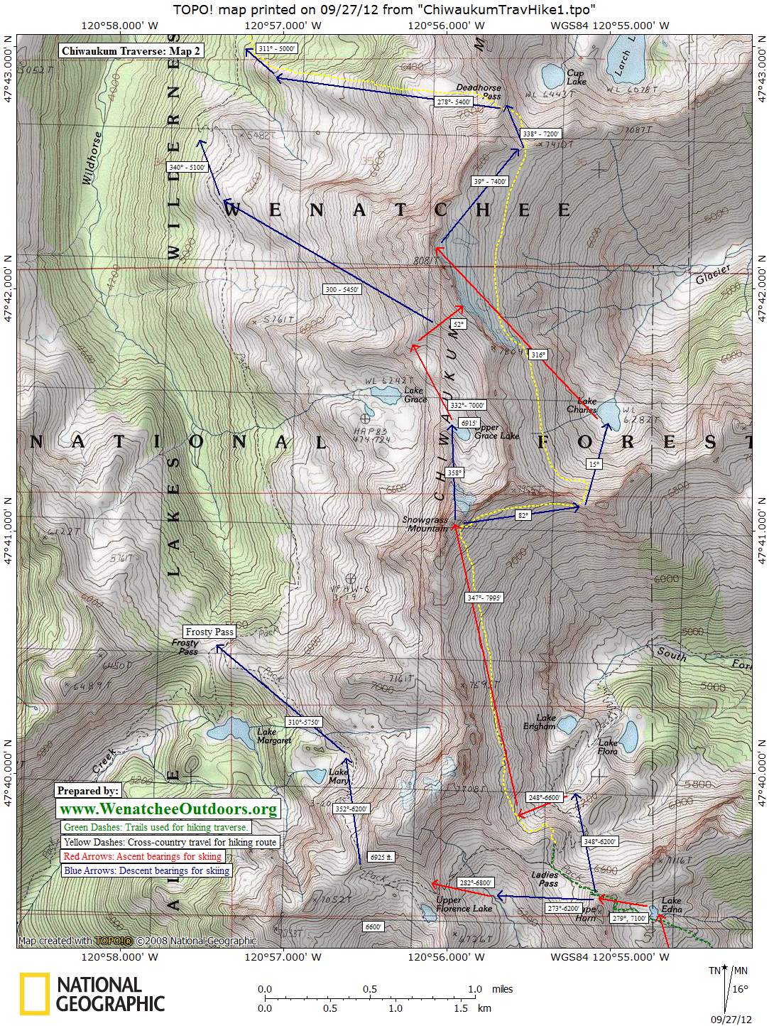 Chiwaukum Hiking Traverse – Wenatchee Outdoors