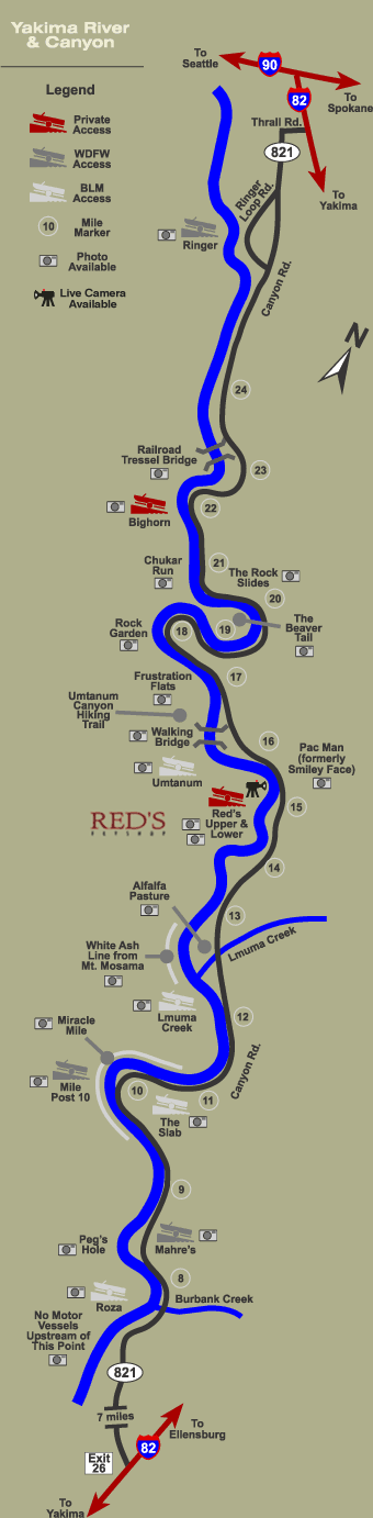 Yakima Wa City Map